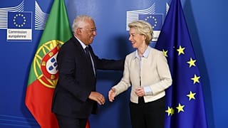 António Costa e Ursula von der Leyen em Bruxelas