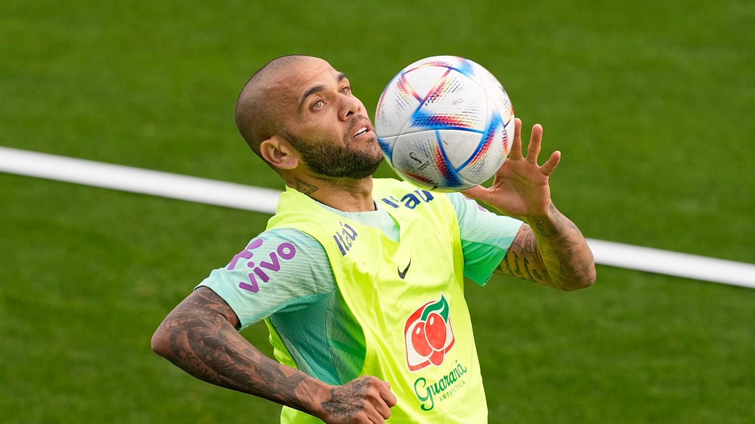Dani Alves spielte für Barcelona und für Brasilien in Katar