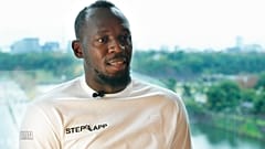 Usain Bolt interjút ad Japánban 2022. december elsején