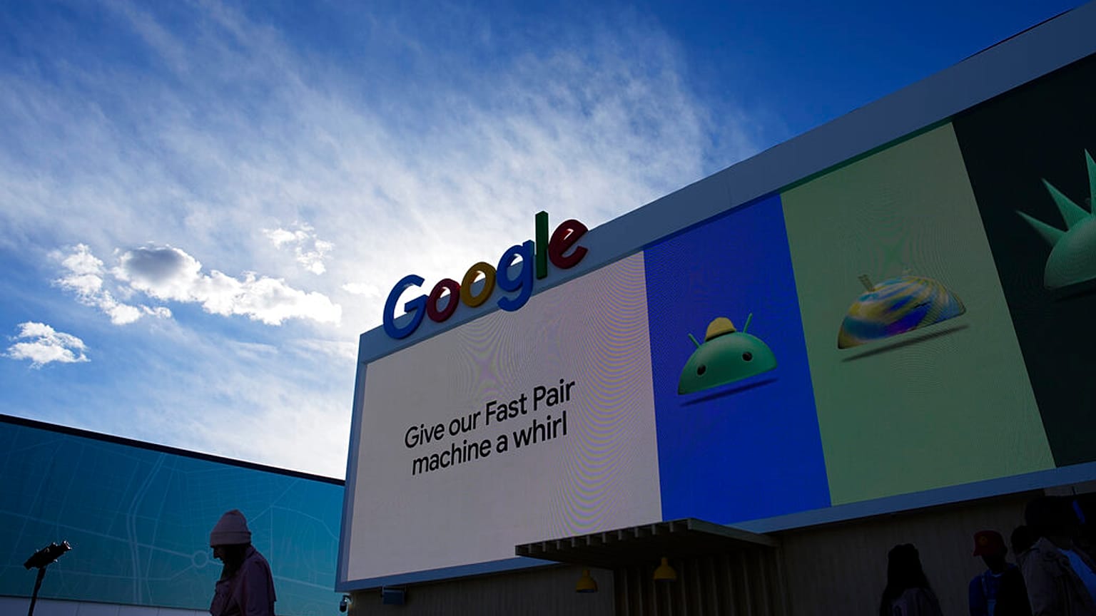 Περίπτερο της Google σε συνέδριο στο Λας Βέγκας