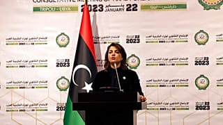  Libya Dışişleri Bakanı Necla el-Menguş
