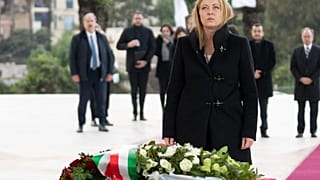 La presidente del Consiglio Giorgia Meloni in visita in Algeria dal presidente Abdelmadjid Tebboune