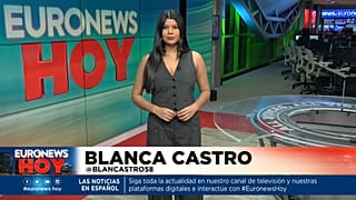 Blanca Castro presenta este lunes 23 de enero Euronews Hoy.