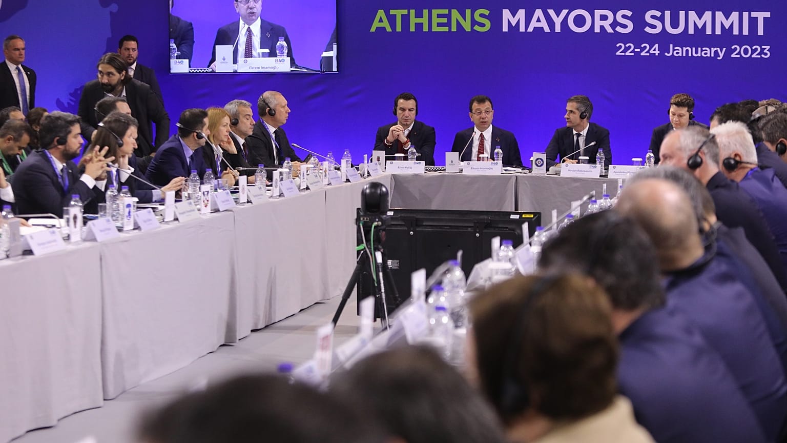 Συνάντηση δημάρχων βαλκανικών πόλεων στην Αθήνα