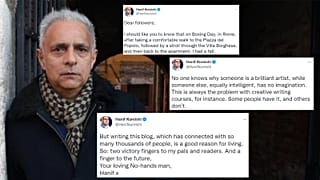 Seriously injured author Hanif Kureishi gains new social media following