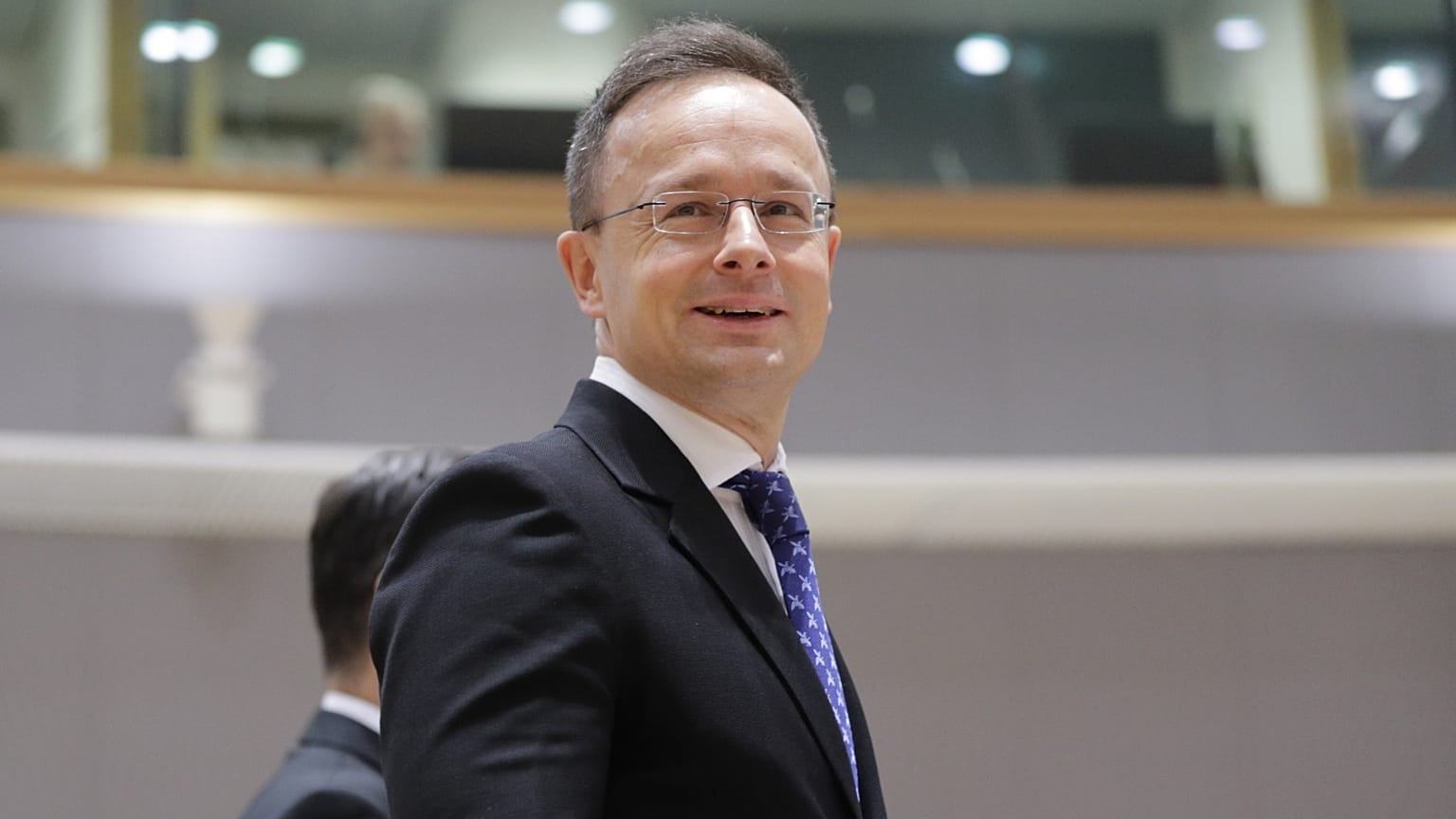 Archív fotó: a külügyminiszter az EU-külügyminiszterek tanácskozásán Brüsszelben