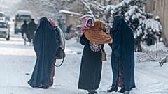Schnee in Kabul 