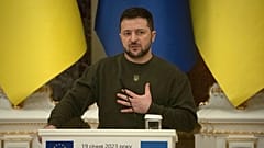 الرئيس الأوكراني فولوديمير زيلينسكي
