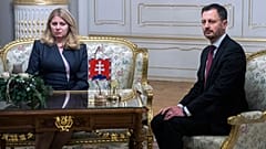 Zuzana Čaputová és Eduard Heger