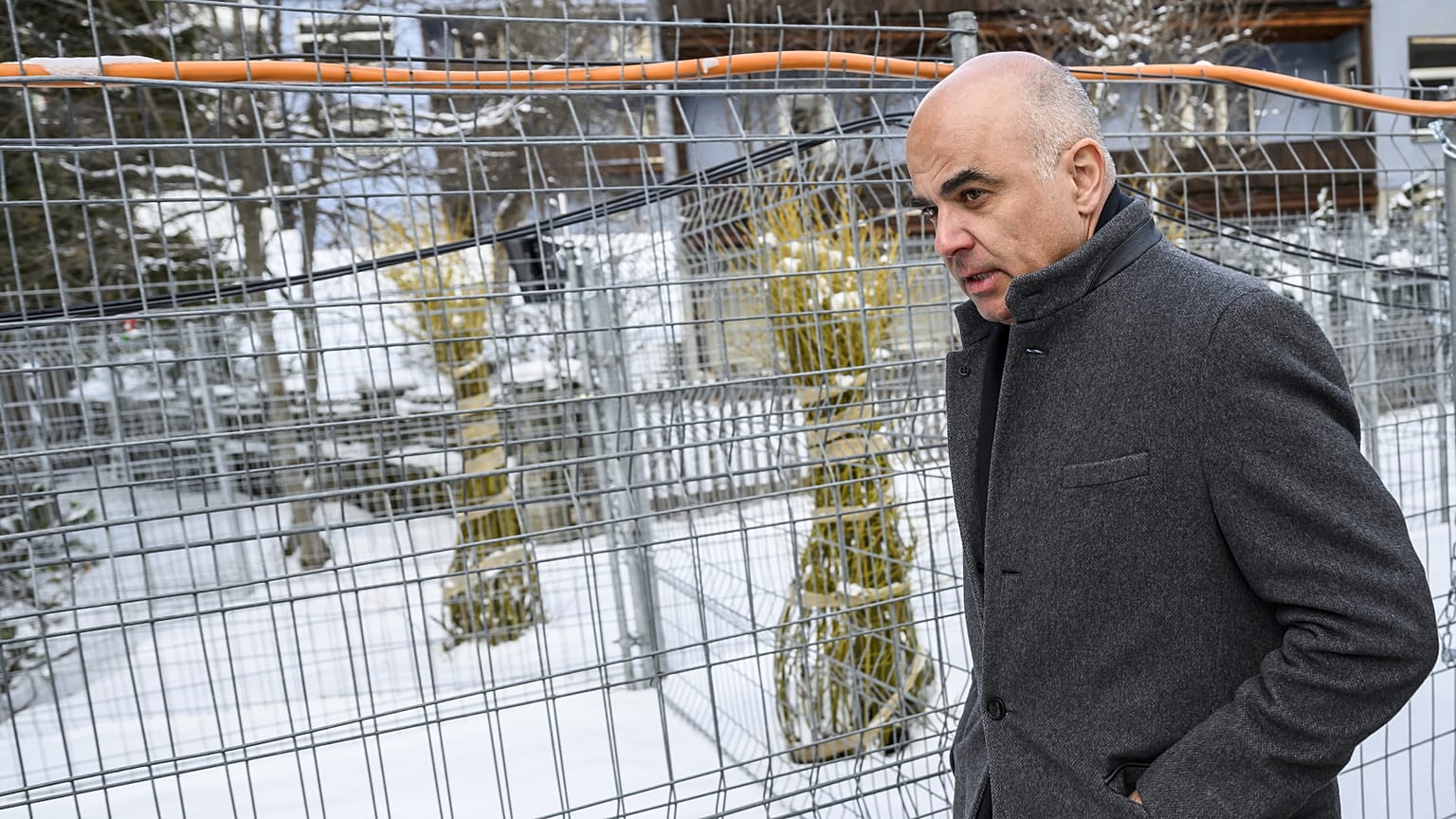 İsviçre Konfederasyon Başkanı Alain Berset 