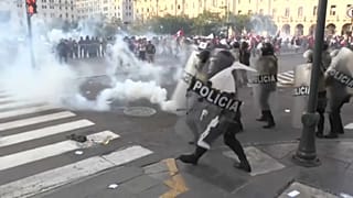 Rendőri erőszak Lima utcáin 