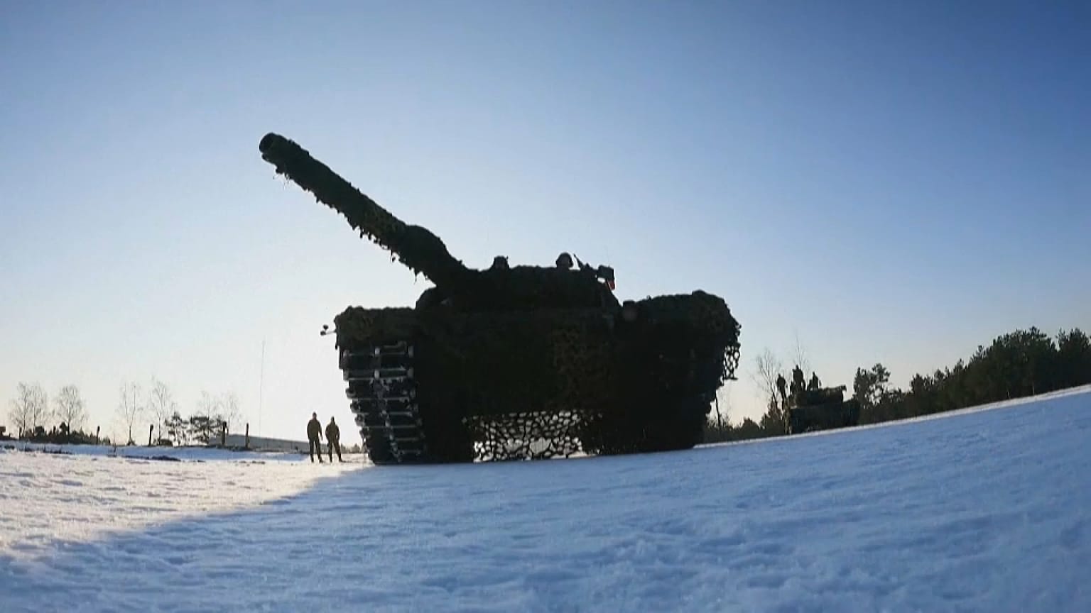 Csúcstechnológiás amerikai M1 Abrams harckocsi