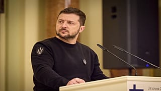 الرئيس الأوكراني فولوديمير زيلينسكي