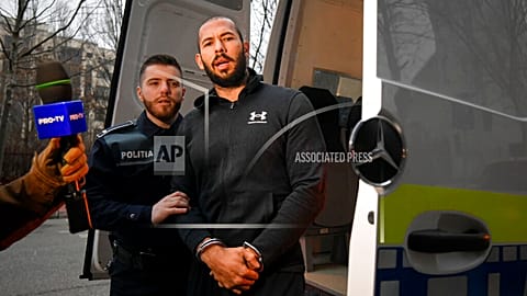 Andrew Tate says Romanian prosecutors have no evidence against him