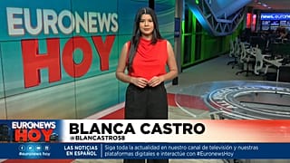 Euronews Hoy es presentado este miércoles por Blanca Castro. 