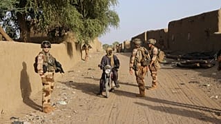 القوات الفرنسية في بوركينا فاسو. 