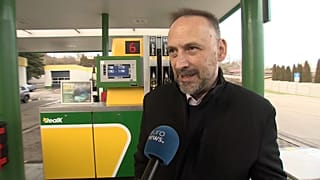 Ungarischer Tanktourist in der Slowakei