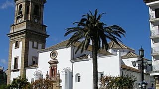 Iglesia de Nuestra Señora de la Palma, en la Plaza Alta de Algeciras