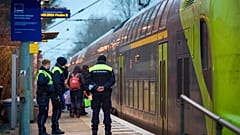 Bahnhof Brokstedt in Schleswig-Holstein nach der Messersattack im Regionalzug