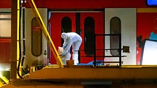 Το τρένο όπου σημειώθηκε η επίθεση