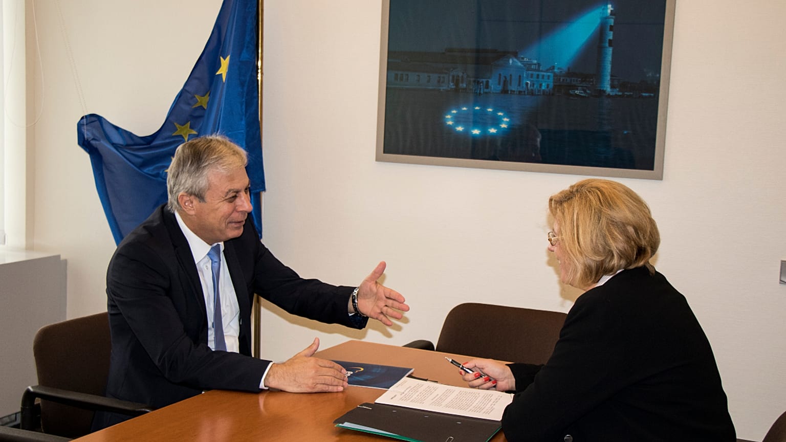 Ο Λευτέρης Χριστοφόρου