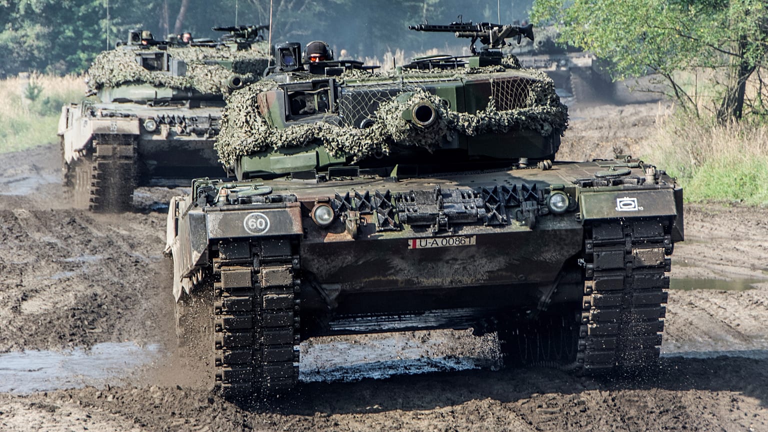 A lengyel hadsereg Leopard 2 tankjai