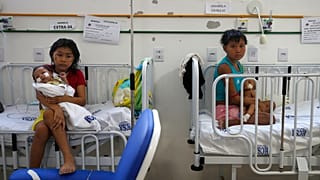 Problemas de malnutrición entre los Yanomami