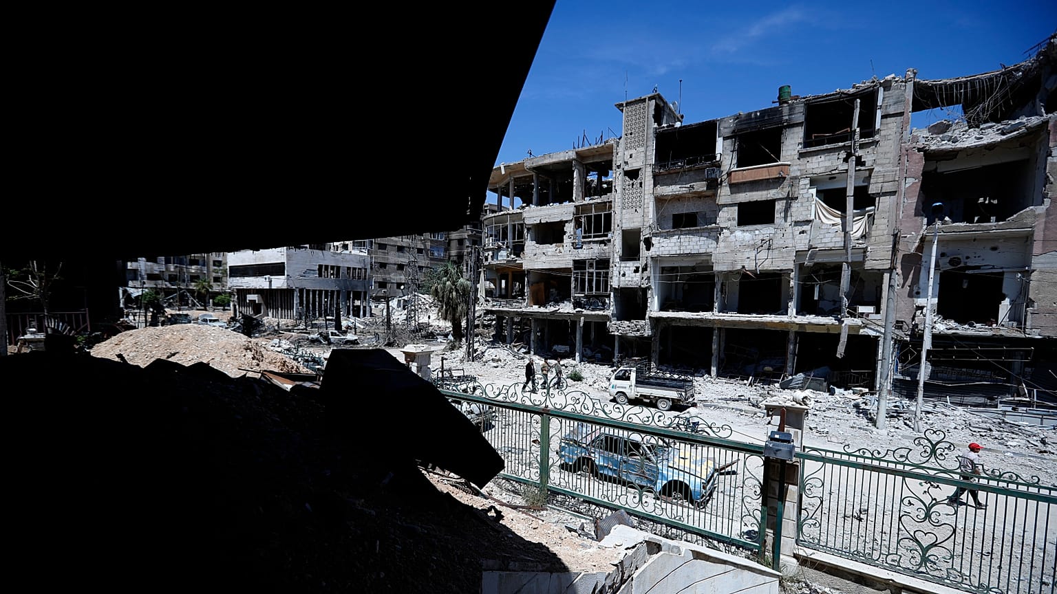 Suriye'nin başkenti Şam'ın Duma bölgesinde 2018'de düzenlenen kimyasal saldırıda 40'tan fazla sivil yaşamını yitirmişti