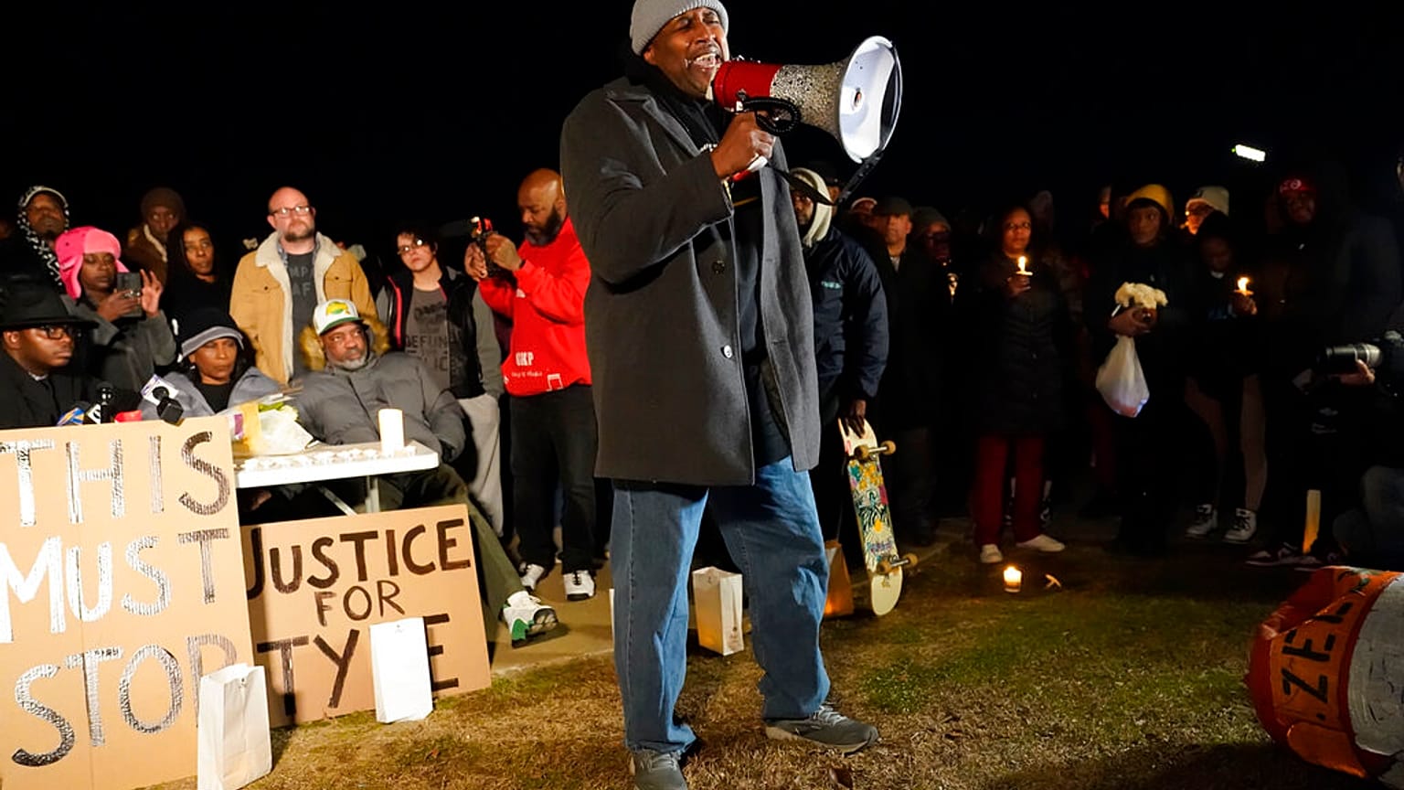 Protestas tras la muerte de Tyre Nichols en Memphis, Estados Unidos
