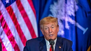Donald Trump à Columbia, Caroline du Sud, le 28 janvier 2023