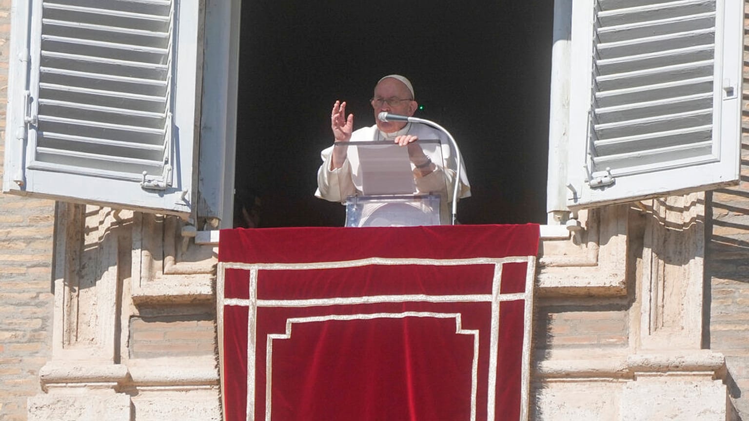 Papst Franziskus im Vatikan
