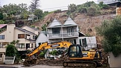 Aufräumarbeiten in Auckland