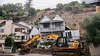 Aufräumarbeiten in Auckland