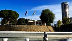 H πλατεία Ελευθερίας στο κέντρο της Λευκωσίας