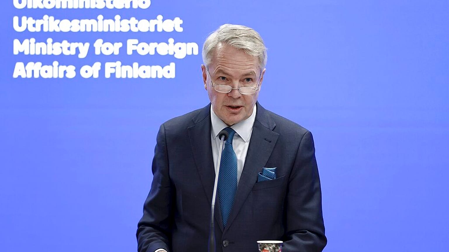 Pekka Haavisto, ministro dos Negócios Estrangeiros da Finlândia