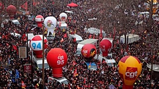 Archives : manifestation contre la réforme des retraites, Paris, le 19/01/2023