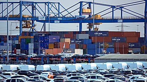 The eurozone economy grew by a modest 0.1% in the last quarter of 2022, Eurostat said on Tuesday.