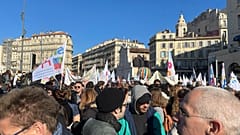 Demonstration gegen Rentenreform in Frankreich
