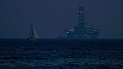 Yπεράκτιο γεωτρύπανο ανοιχτά της  Λεμεσού- εικόνα αρχείου