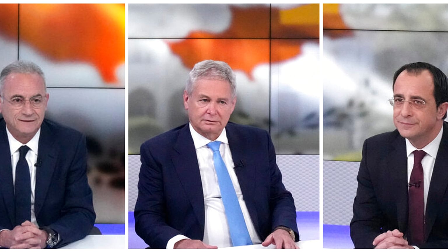Αβέρωφ Νεοφύτου, Ανδρέας Μαυρογιάννης και Νίκος Χριστοδουλίδης