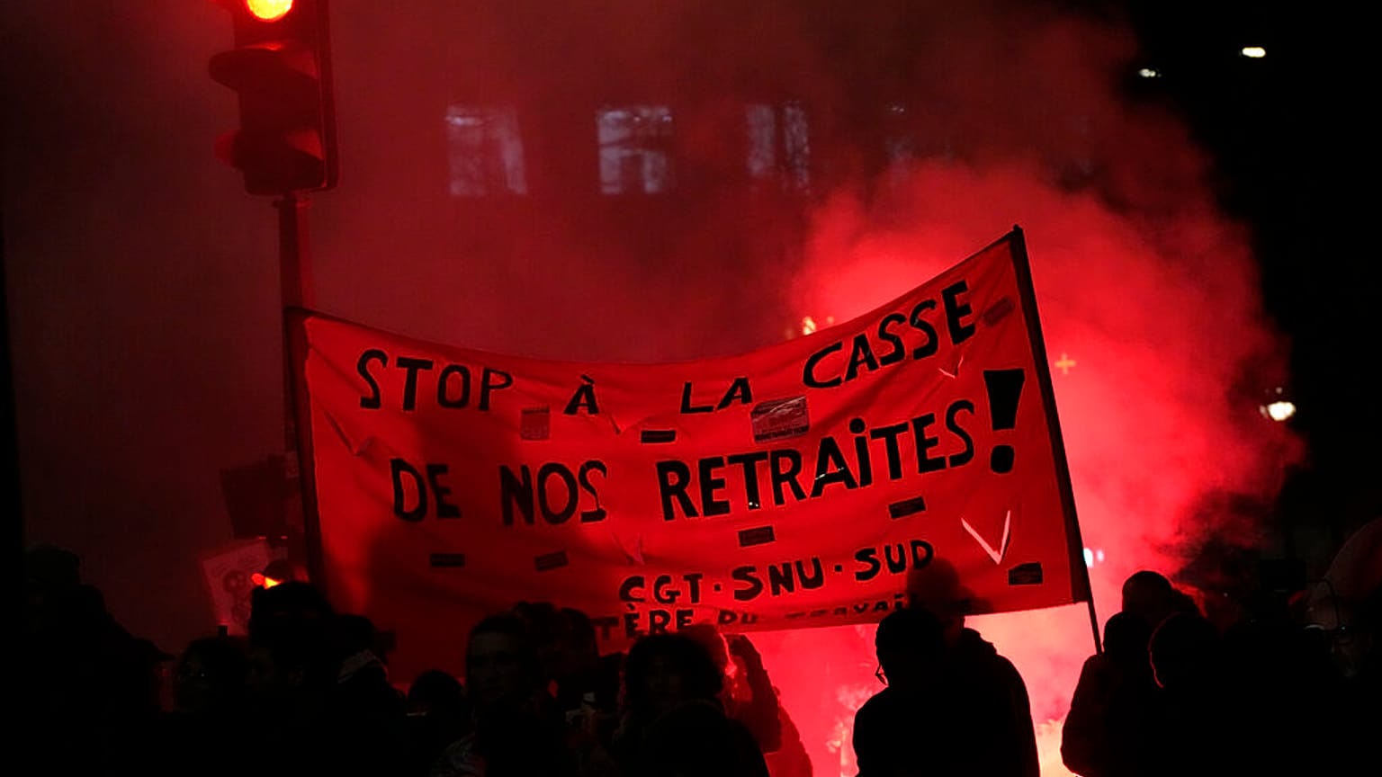 Streiks und Proteste in Frankreich - gegen die Rentenreform