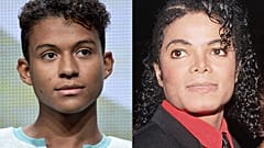 Jaafar Jackson (solda) ve Mıchael Jackson (sağda)