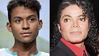 Jaafar Jackson (solda) ve Mıchael Jackson (sağda)