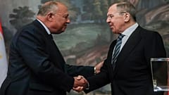 Σάμεχ Σούκρι και Σεργκέι Λαβρόφ στην Μόσχα