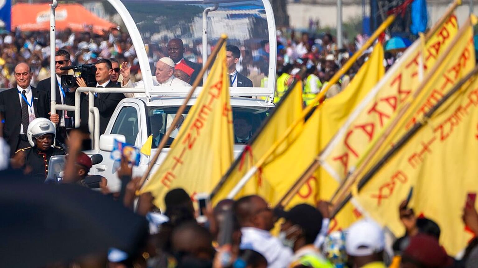 Le Pape à Kinshasa, en RDC 01/02/2023