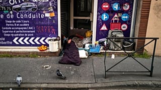 Homelessness is on the rise in France amidst increasing cost of living