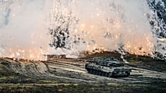 Bundeswehr tank battalion 203 at the Field Marshal Rommel Barracks in Augustdorf, Germany, Wednesday, Feb. 1, 2023. 