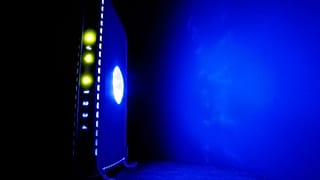 This July 27, 2008, file photo shows a, LED-illuminated wireless router in Philadelphia. 
