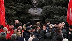 Die neue Stalinbüste in Wolgograd