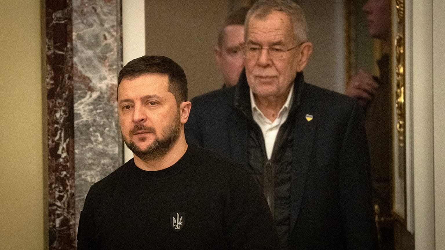 Volodimir Zelenszkij és Alexander van der Bellen
